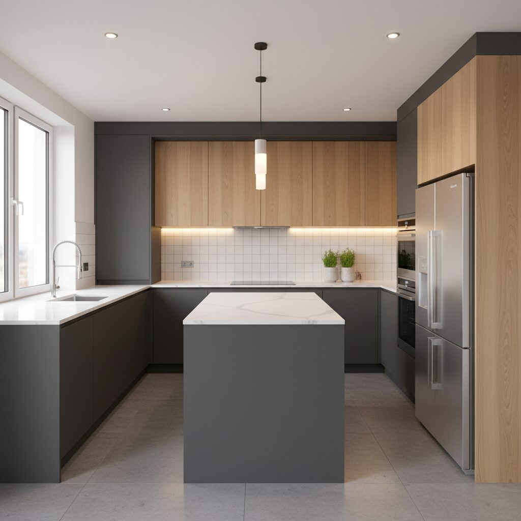 New kitchens and flooring